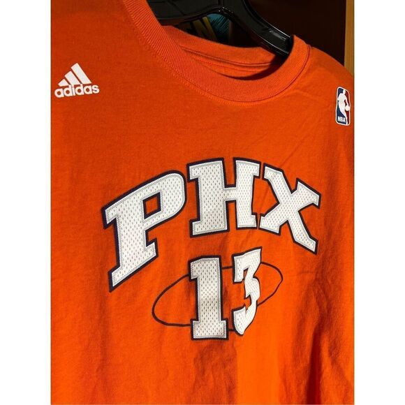 Vintage Y2K Adidas Phoenix Suns Steve Nash Tee - Picture 2 of 4